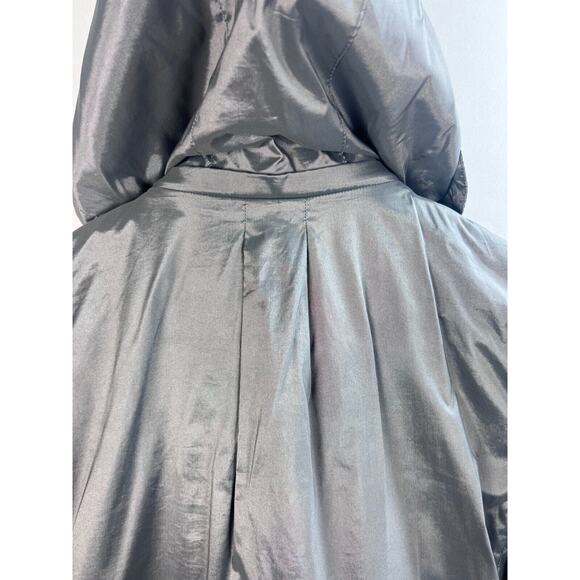 Ralph Lauren Polo Golf PGA Windbreaker Jacket Women Large Hoodie Zip Silver SZ M - Picture 12 of 12